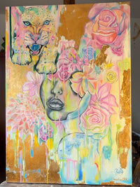Discover your inner power — Ölbild von Claudia Stanitzeck