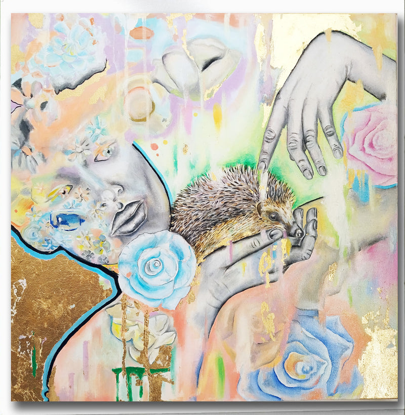 Mutter Natur — Ölbild von Claudia Stanitzeck